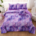 Twin Gradient Galaxy Comforter Set for Girls - Colorful Tie Dye