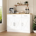 Shintenchi 3 Doors Farmhouse Sideboard Buffet Cabinet - Smart Storage