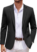 Men's Casual Knit Blazer Two Button Lightweight Sport (Style 5ZSP)