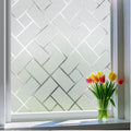 Frosted Glass Window Privacy Film 29.5x78.7 in - Light & UV Control