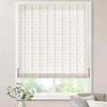 Cordless Bamboo Roller Shades 30in x 64in - No Tools No Drill