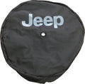 Mopar Genuine Spare Tire Cover 32 in (Jeep Logo) - Durable OEM Fit