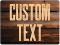 Custom Sign 18x24 in Vintage Wood Look - Custom Street Sign
