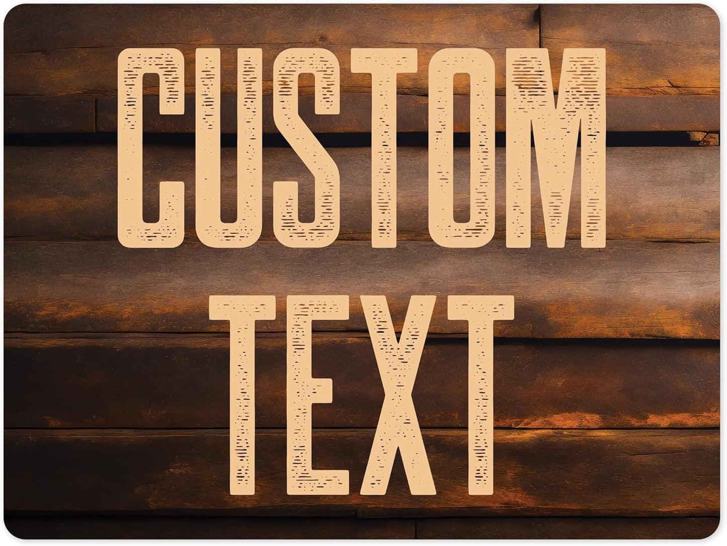 Custom Street Sign with 11 Font Colors and 22 Sizes Available