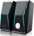 Nylavee RGB Bluetooth 5.0 PC Speakers - Immersive HiFi Sound