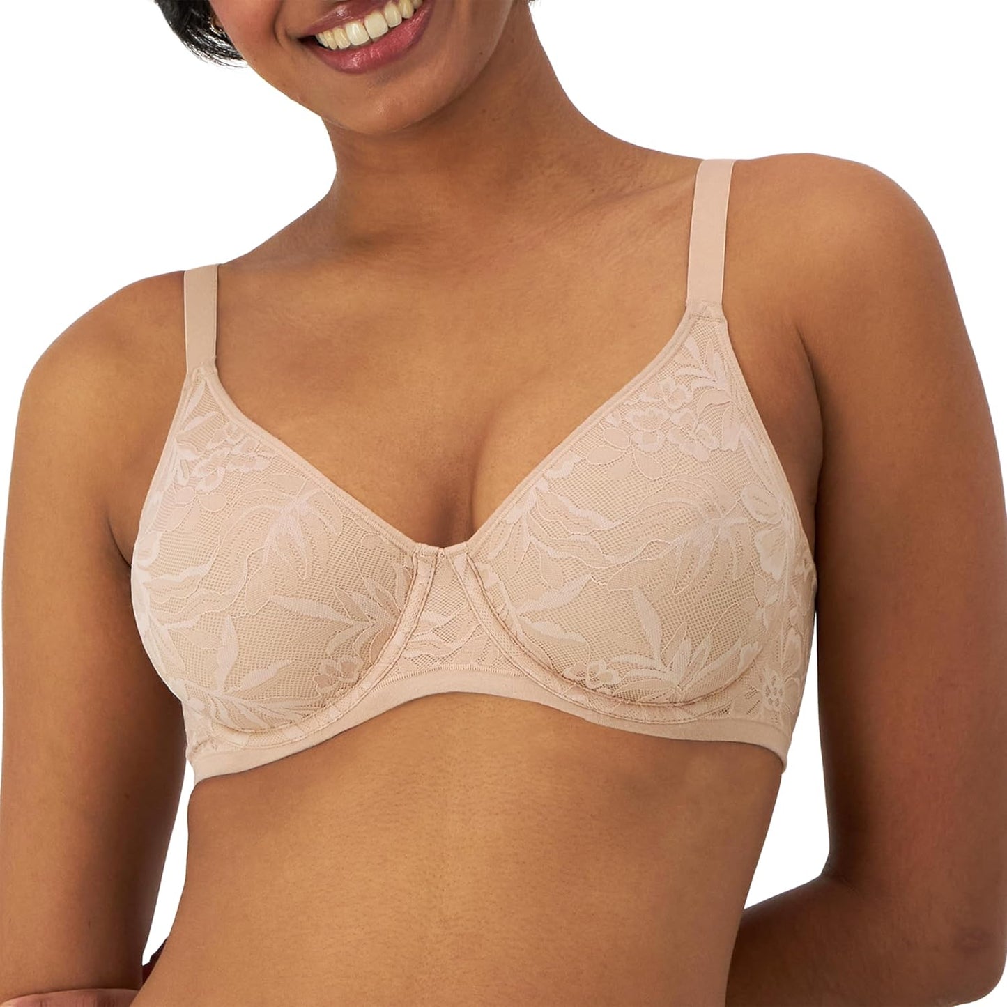 Breathe Lace Underwire Bra for Women - Bali Comfort and Style