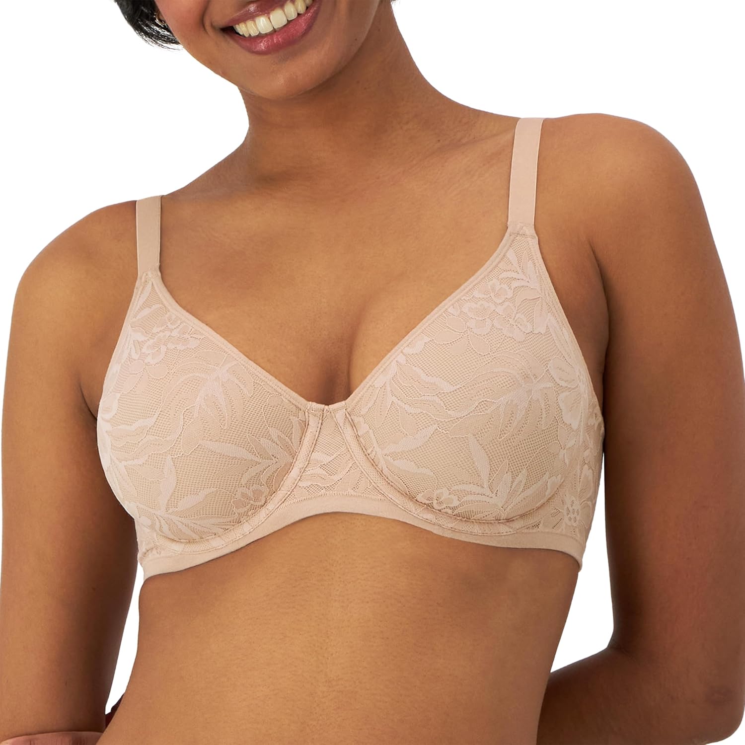 Breathe Lace Underwire Bra for Women - Bali Comfort and Style