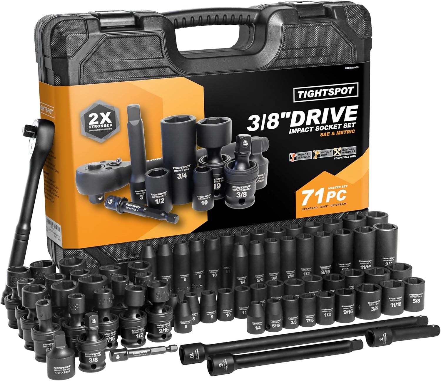TIGHTSPOT 3/8 Drive 71pc Impact Socket Master Set Review
