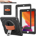 iPad Case for 9th/8th/7th Generation with Rotating Kickstand - Rugged