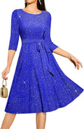 DRESSTELLS Cocktail Dresses for Women Vintage Tea Length - Elegant you