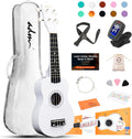 Ukulele for Beginners 21 in Soprano Starter Kit - Complete Set