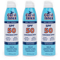 Coral Isles Sunscreen Spray SPF 50 - Reef Compliant Broad-Spectrum