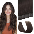 Injection Tape in Hair Extensions 3rd-Generation Pro3.0 #2 Dark Brown