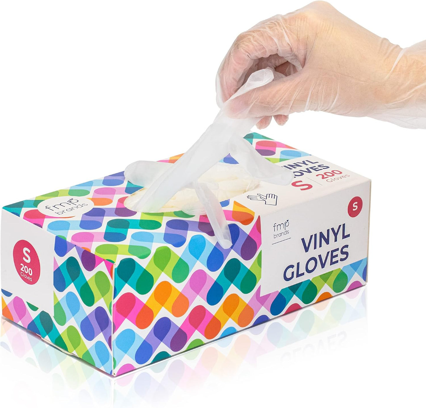 Clear Vinyl Food Prep Gloves - Latex-Free