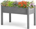 SoliWood Raised Garden Bed with Legs for Outdoor Plants