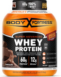 Whey Protein Powder Chocolate - Immune Support, 30g Protein per