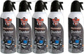 Dust-Off Disposable Compressed Gas Duster 10 oz Cans - 5 Pack