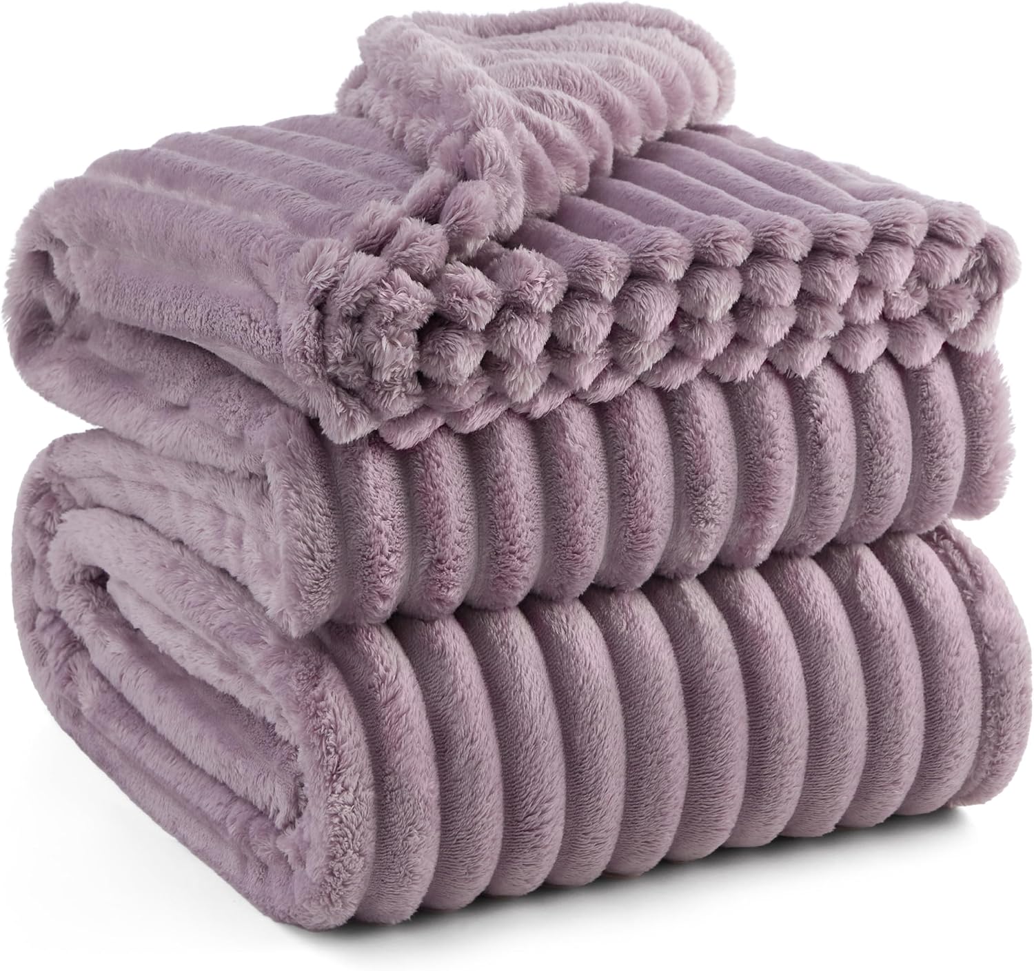 GentleSoft Light Purple Full Blanket for Cozy Comfort and Style