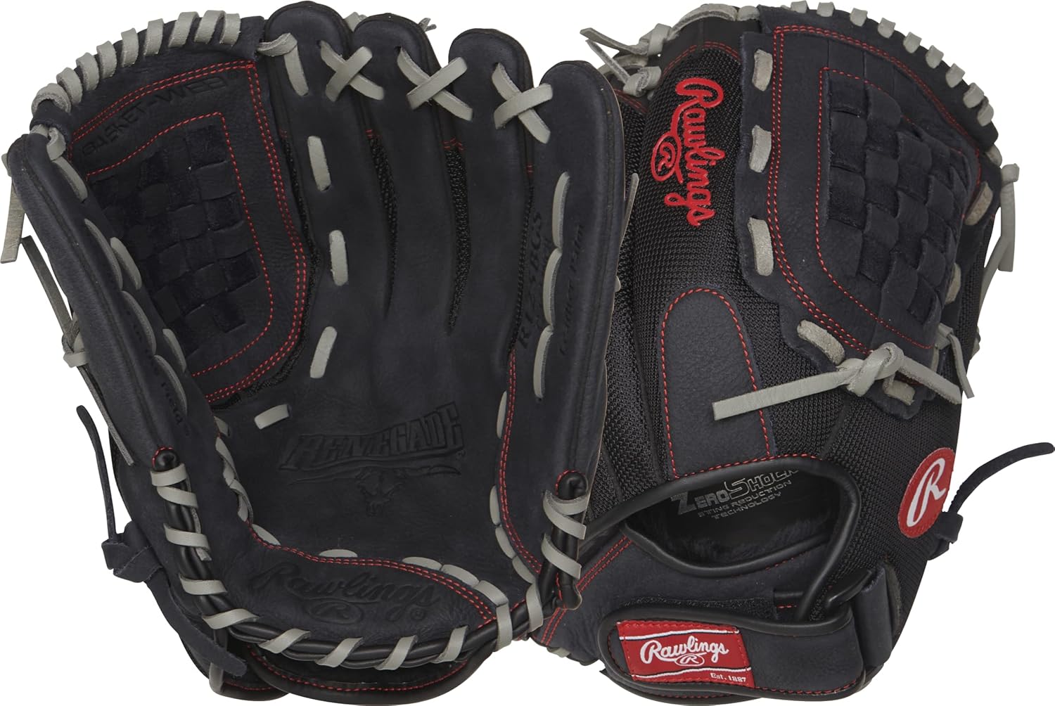 Rawlings Renegade Adult Ball Glove for Baseball and Softball