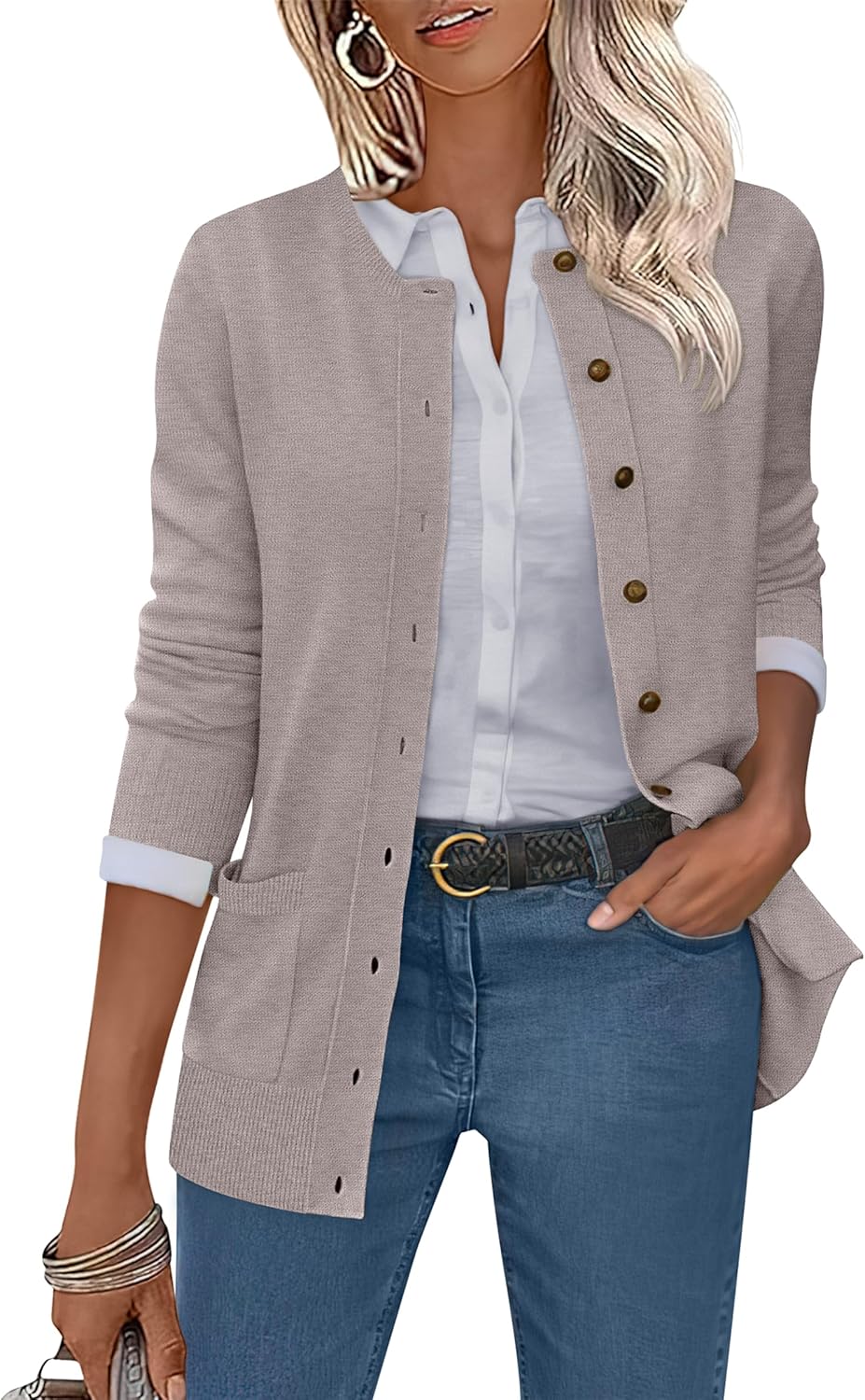 ANRABESS Women's Cardigans for Fall: Dressy Casual Style