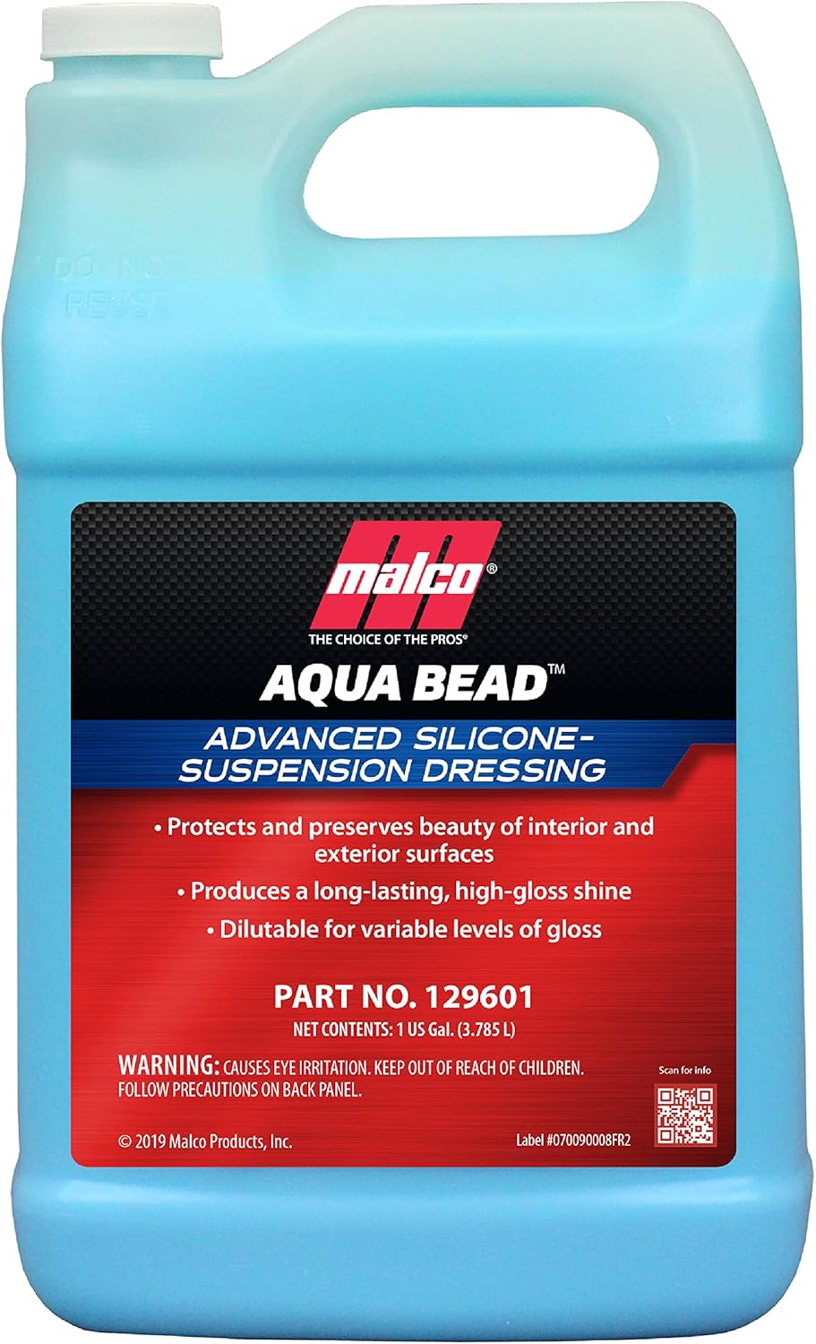 Malco Aqua Bead Water Based Dressing for Tires and Trim