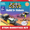 STEM Robotics Kit 5in1 for Kids Ages 8-12 - Build 5 Robots