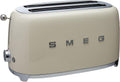 Smeg 50fts Style Retro 4 Slice Toaster Cream - Stylish Kitchen Staple