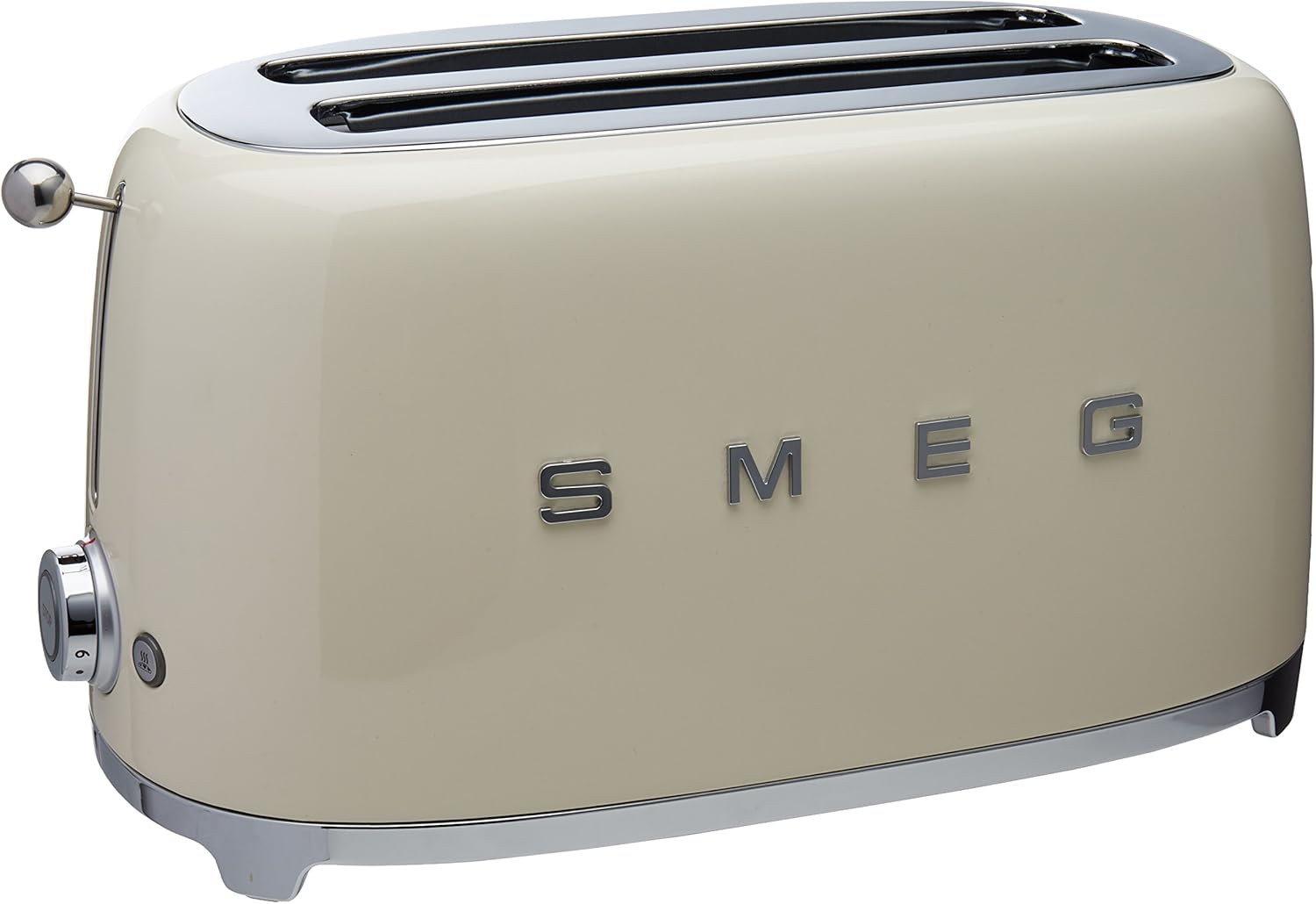 Smeg 50fts Style Retro Aesthetic 4 Slice Toaster with 6 Presets