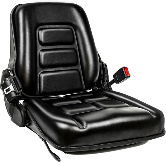Universal Forklift Seat with Safety Belt for Heavy Machinery