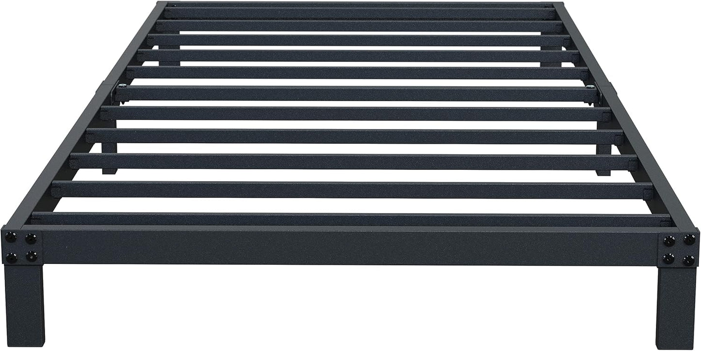 7 Inch XL Twin Bed Frame with Heavy Duty Support and Easy Assembly