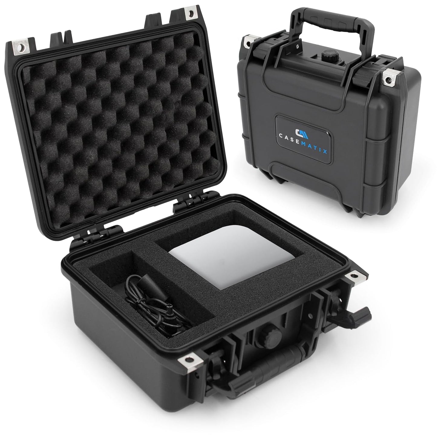 CASMATIX Waterproof Travel Case for Apple Mac mini M4 2024
