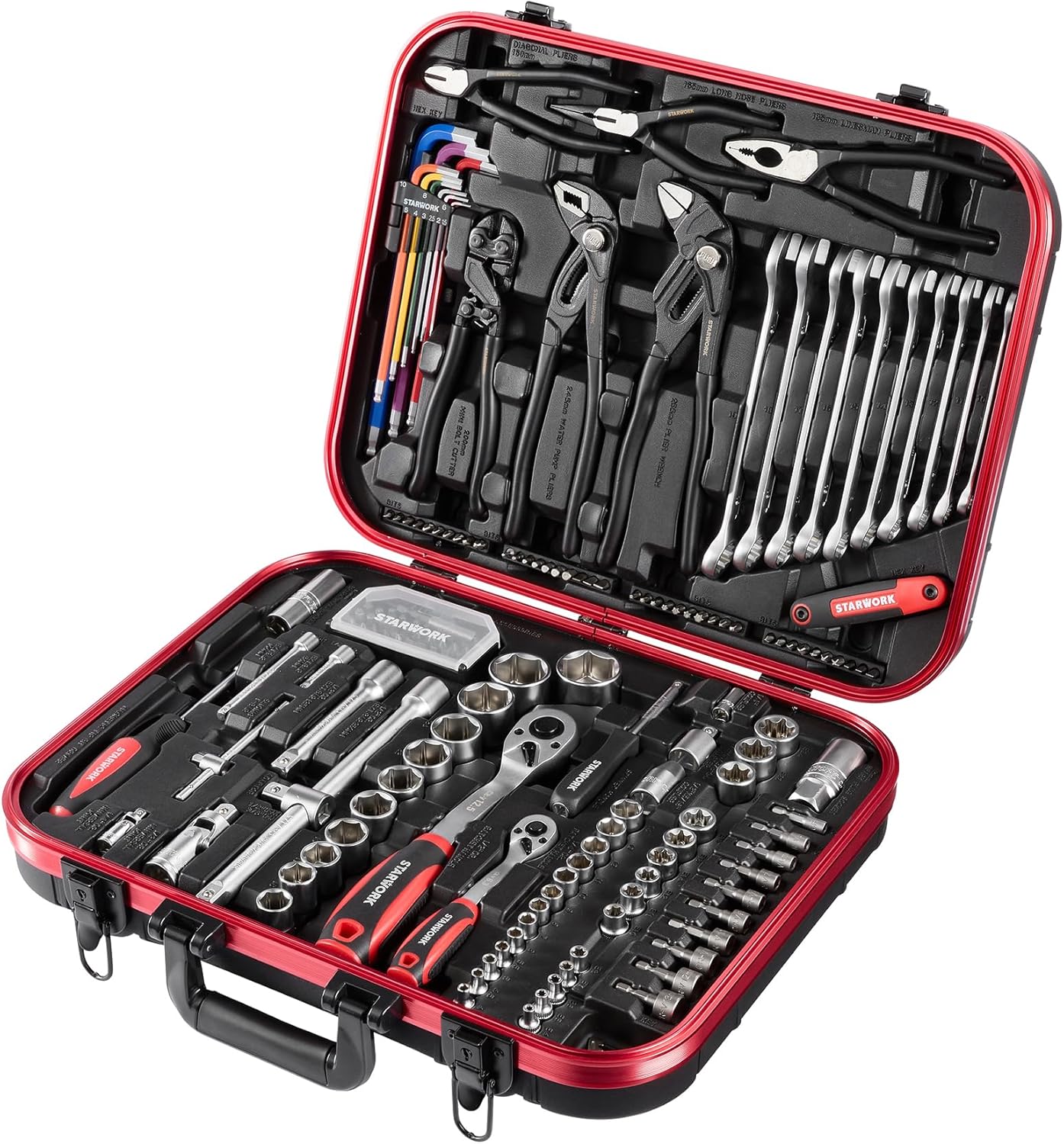 169-Piece Mechanics Tool Set for Professionals and Enthusiasts