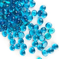 CYS EXCEL Light Blue Glass Gemstone Beads Vase Fillers 25 LBS