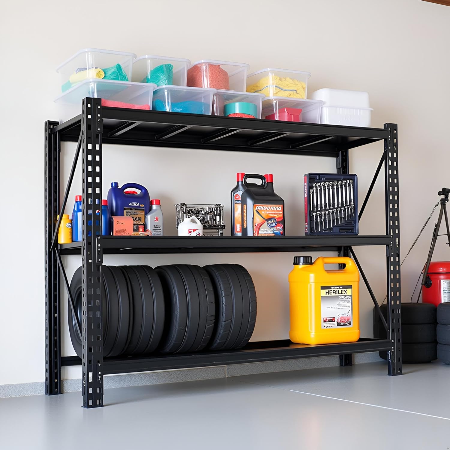 Heavy Duty Metal Garage Shelving for Ultimate Storage Solutions