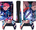 PS5 Console Skin and Controller Skin Set | Anime Sukuna & Yuji Itadori