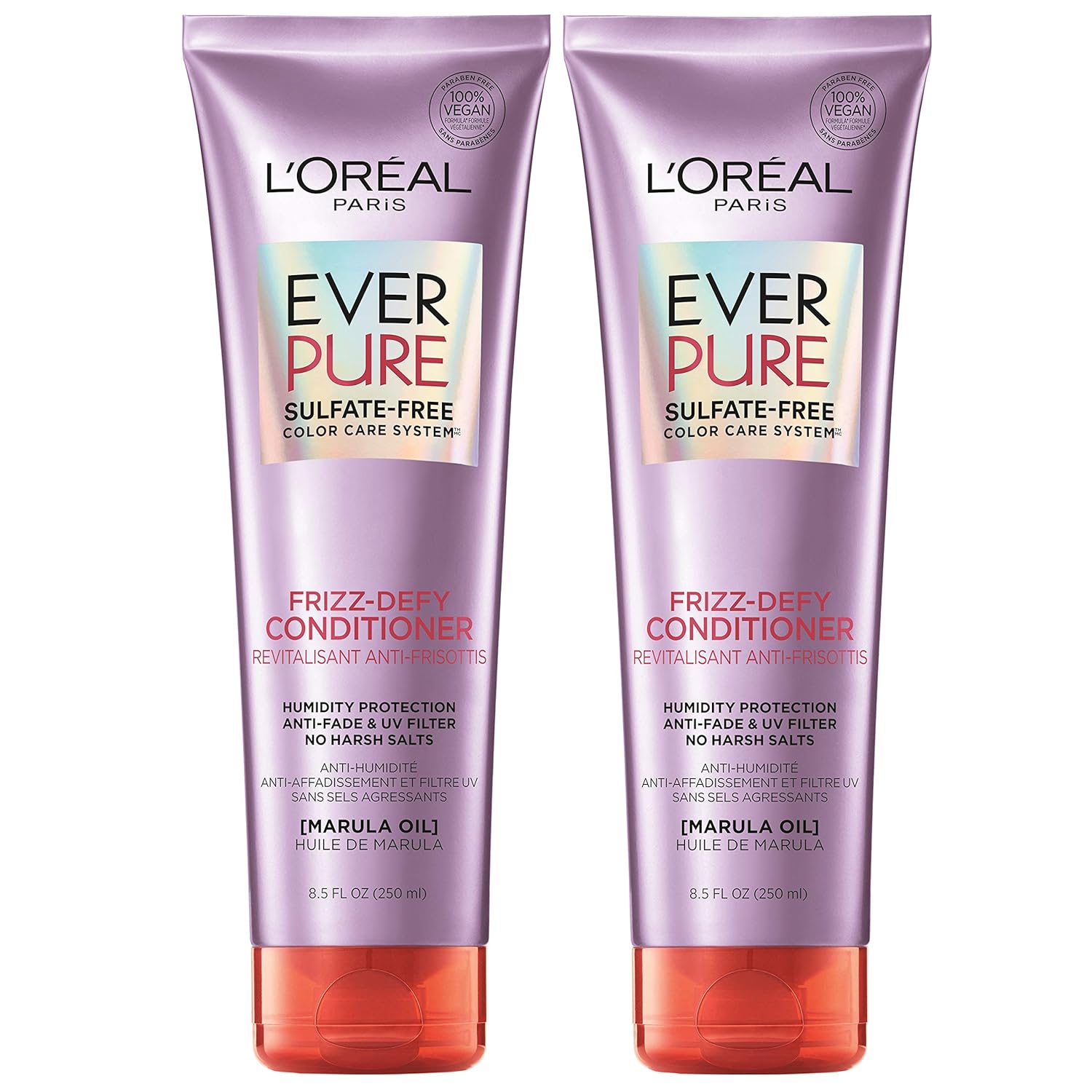 Frizz-Free Hair Duo: L'Oreal Paris EverPure Conditioner Set