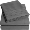 1500 Supreme Collection Extra Soft Split King Sheets Set - Stay-Put