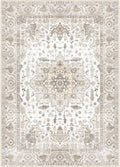5x7 Machine Washable Area Rug for Bedroom and Living Room