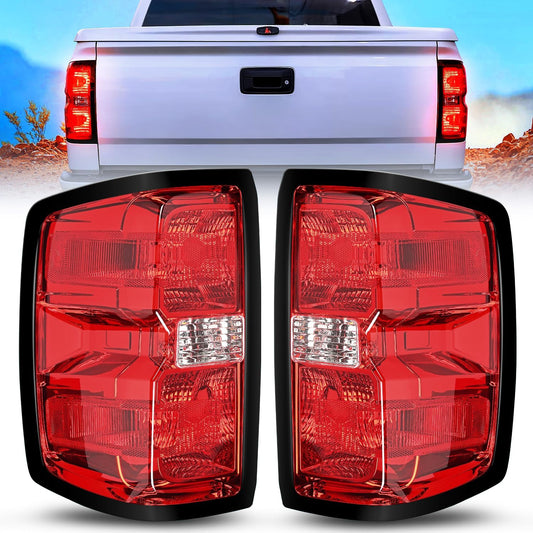 Nilight Taillight Assembly for 2014-2019 Chevy Silverado & GMC
