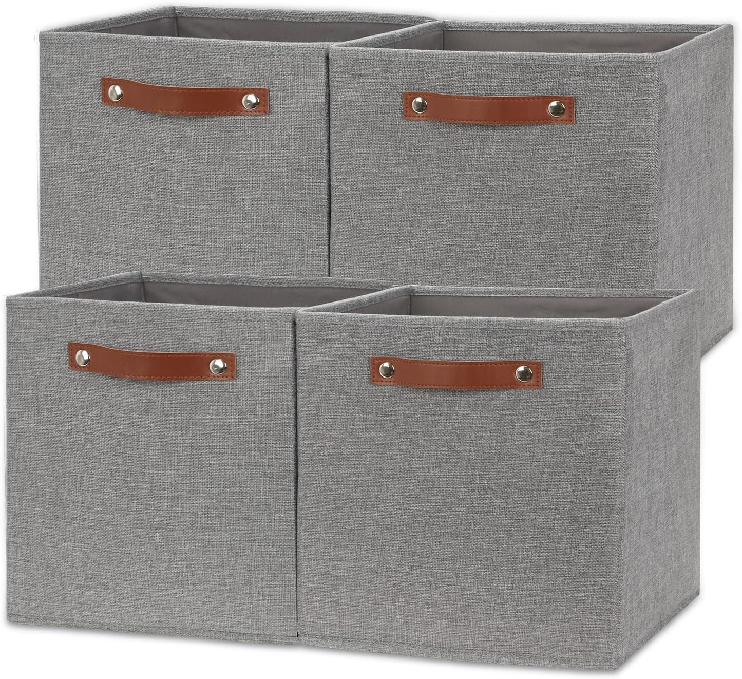 Temary 12x12 Storage Cube Bins for Home Organization Needs