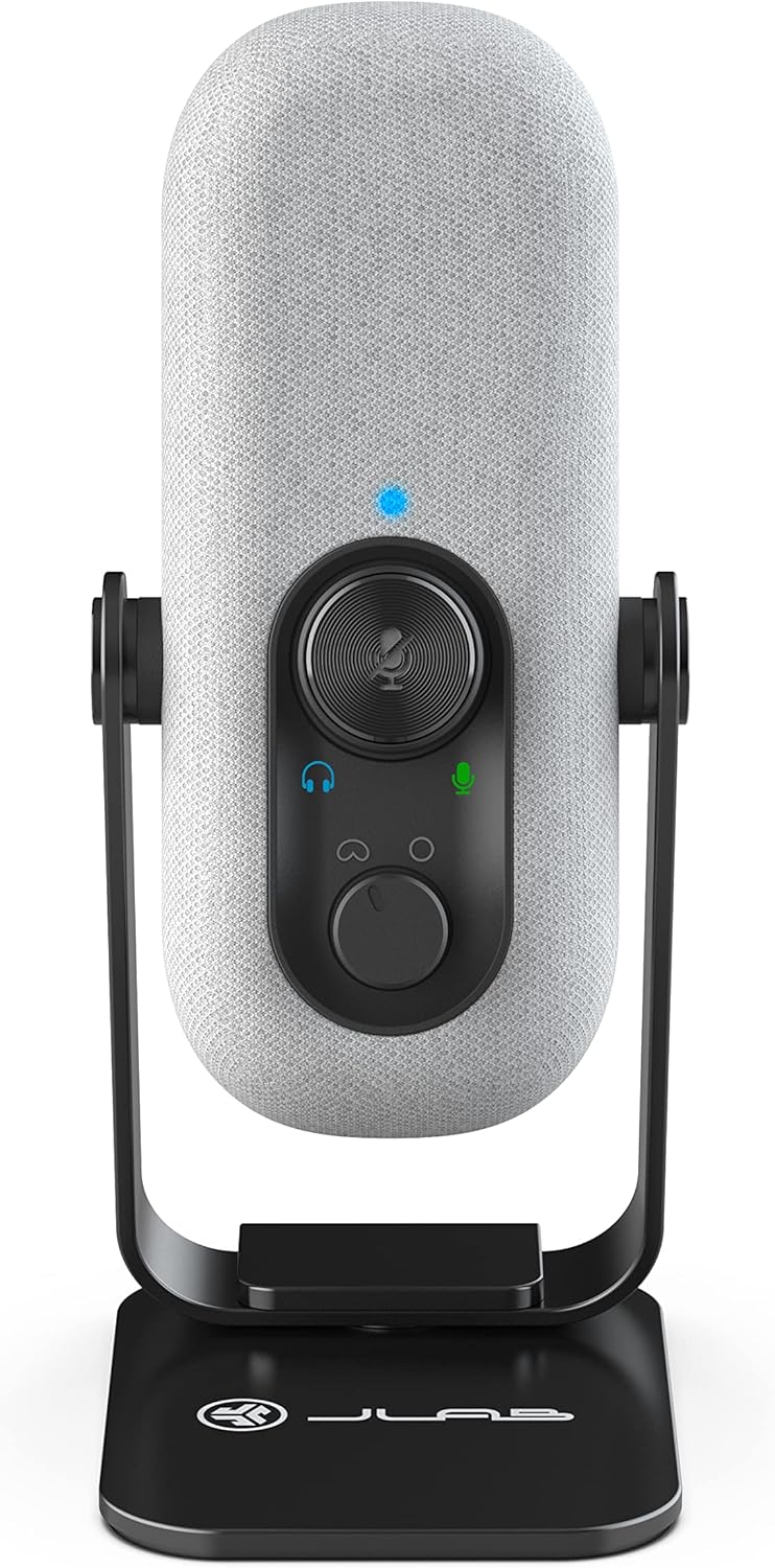 JLab Go Talk USB Gaming Streaming Microphone for Clear Audio