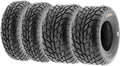 Set of 4 SunF A021 TT Sport ATV UTV Flat Track Tires - Street Ready