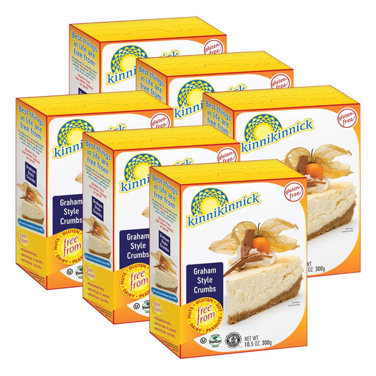 Kinnikinnick Gluten Free Graham Style Crumbs for All Recipes