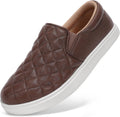 STQ Loafers for Women Memory Foam Slip On Sneakers - Comfort Quilted
