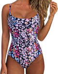 One Piece Tummy Control Swimsuit Crisscross Backless (Style 67GJ)