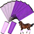 Mesh Fly Boots for Horse 8 Pcs Set - Breathable Leg Protection