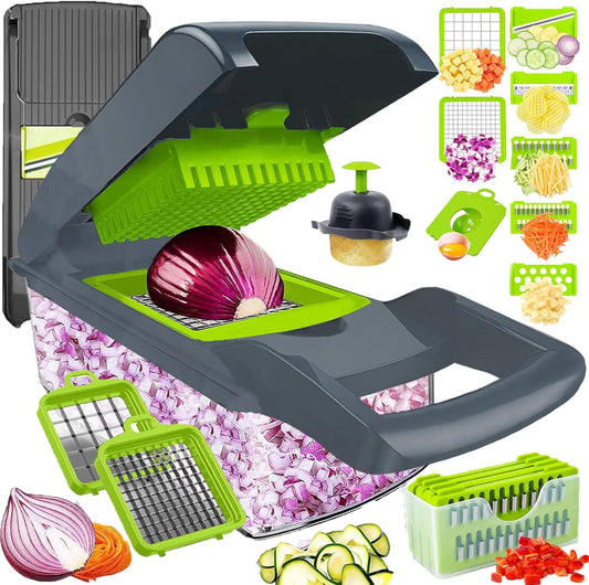 16-in-1 Veggie Chopper Slice & Dice Ease