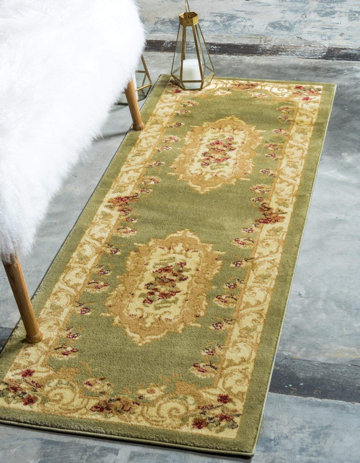 Unique Loom Versailles Collection Traditional Floral Area Rug
