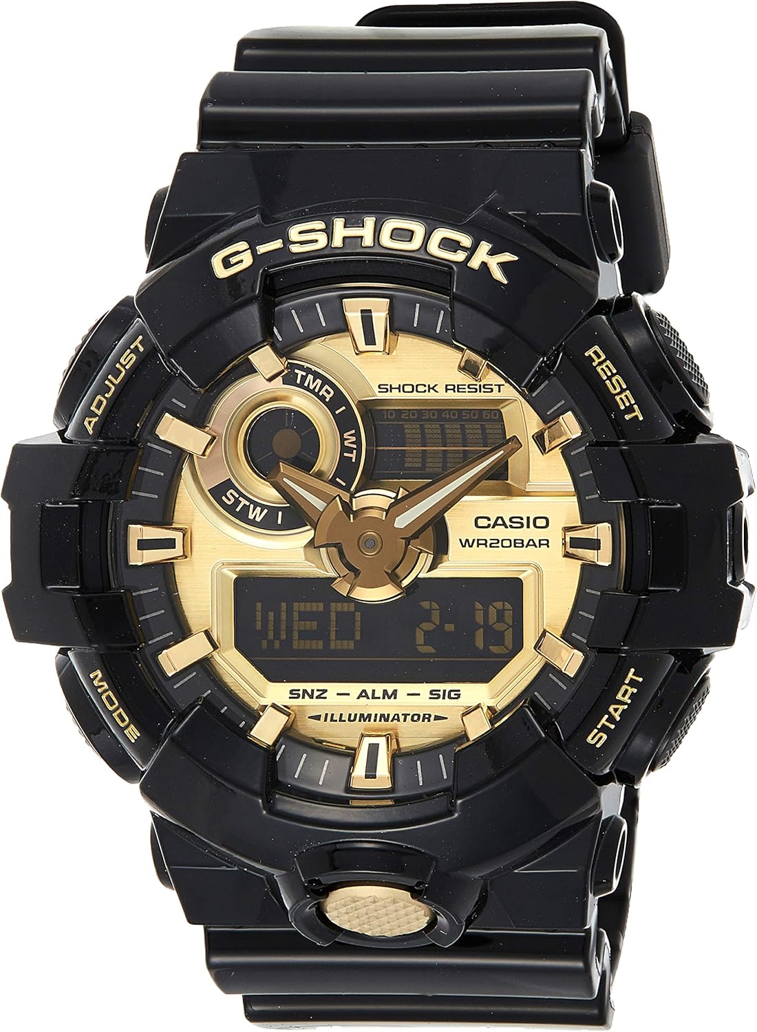Casio Men's G Shock Black Quartz Watch