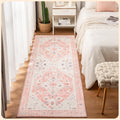Istana Hallway Carpet 2.5x8 - Stylish Non Slip Washable Rug